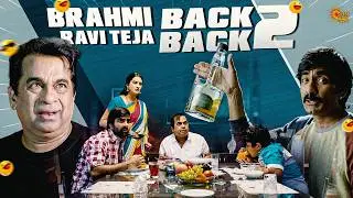 Ravi Teja & Brahmanandam Combo Back-to-Back Hilarious Comedy 😂🤣  | Telugu Comedy scene