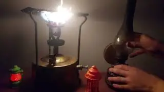صوت بابور الجاز مع اللمبه الجاز حنين الي الماضي الجميل وذكريات طفولتنا السعيده 