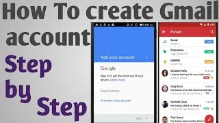 How to create Gmail account !! Step by step😎😎