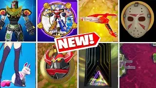 Everything New in Today's Fortnite Update (Megazord Boss ,Companion, Mythic Weapon, Live Event)