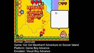 Go! Go! Beckham! Adventure on Soccer Island - Level 3:10 (Lumpy) Any% [0:06] [WR]