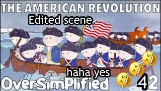 So i edited a scene in Oversimplified's American Revolution (Joke)