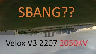 T-Motor Velox V3 2207 2050KV is awesome.