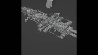 Blender 3D: Mining Station