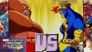 X-MEN VS STREET FIGHTER | JUGGERNAUT CYCLOPS