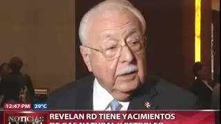 Revelan RD tiene yacimientos de gas natural y petr&oacute;leo