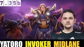 🔥YATORO [INVOKER] MID 7.35B - DOTA 2 HIGHEST MMR MATCH#dota2    #dota2gameplay  #yatoro