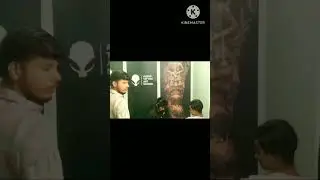 Aliens tattoo in kolkata tattoo fastival #Indradhanushtattoo