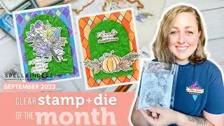 September 2023 Clear Stamp & Die Club! [2 Color Ideas!]