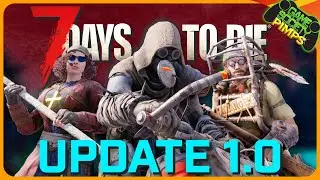 New Base on a Bridge! 1.0 Streamer Weekend | 7 Days to Die | Stream VOD