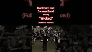 Defying Gravity! #band #blackburn #bandperformance #brass #brassband #music #solo #song #drummer