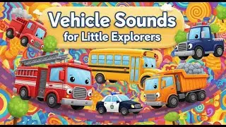 Best Learning Video for Toddlers | Different Vehicle Name Learning Video for Babies and Toddlers