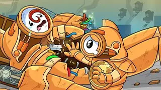 BABY TITAN CLOCKMAN SAD ORIGIN STORY! Skibidi Multiverse Animation