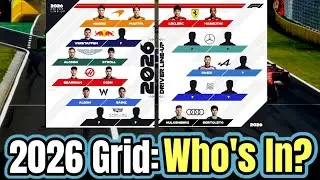 F1 2026 driver lineup predictions and team confirmed