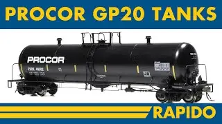 PROCOR GP20 Tank Cars - Latest Release!