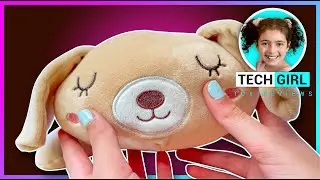 Marshmallow - Cute and Cuddly plush bunny / dog | Tech Girl Toy Reviews