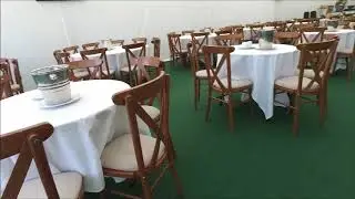Cross Back Chair Hire