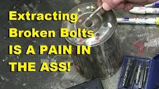 How to MAYBE extract broken bolts.