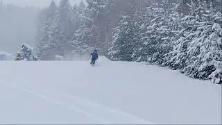 ski  Powder Training..