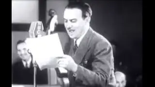 BENNY RADIO SHOW ON FILM FRANK NELSON 1942 CLIP