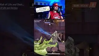 Moon Knight gets humbled by Dr. Strange! 🌙😳 #marvelrivals #gamingshorts #fypyoutube