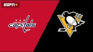 Capitals vs Penguins LIVE STREAM | Live Play-by-Play Fan Reaction | LIVE NHL