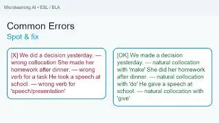 Use the right words common verb noun collocations