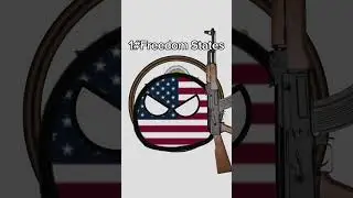 The 4 strongest (North American Version) #rogerr #countryballs #humor