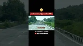 NH66 Goa to Rajapur 🚗 Smoothest Highway Drive in India 🌊 | Road Trip Vibes 100kmph #shorts #nh66
