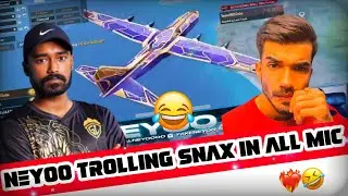 NEYOO TROLLING SNAX IN ALL MIC 😂😍