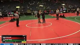 Max Shulaw Pwca vs Gunnar Pool Cen1 2019 OAC Junior High State 164lbs 3rd