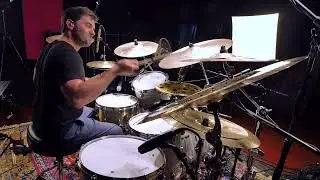 Jerad Lippi - Ever Forthright's 'Techinflux': Drum Tracking Studio Footage