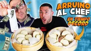 *CHEF MUY LOCO* Me RETA a COMER su ENTRANTE MAS CARO Y FAMOSO hasta REVENTAR
