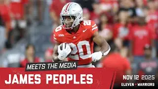 James Peoples discusses his role in the Ohio State backfield