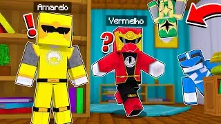 ESCONDE ESCONDE DOS POWER RANGERS NO MINECRAFT ‹‹ P3DRU ››