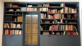 DIY 4m Bookshelf Build &mdash; Big Storage, Small Budget