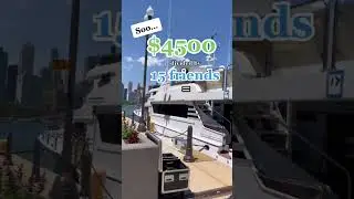 How much $$$ it costs to rent a Mega Yacht&hellip;