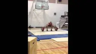 Snatch 137kg Provincials 2014