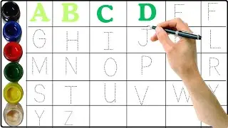 abcd | Alphabet writing for kids | ABC for Kids | A to Z |Tracing Practice for Kids day 3 part2