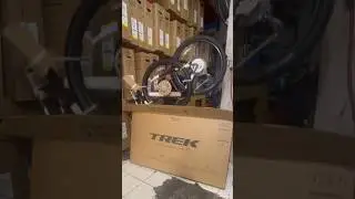 Unboxing of trek Marlin 5 #trekbikes #mtb #bicycle #shortsvideo