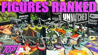 Unmatched Figures Ranked!