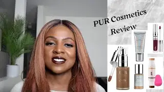 PUR COSMETICS REVIEW & FOUNDATION SWATCHES
