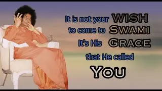 How Sri Murli Came To Swami | Experiences By Sri Murli Jaju | It's Not Your Wish To Come To Swami |