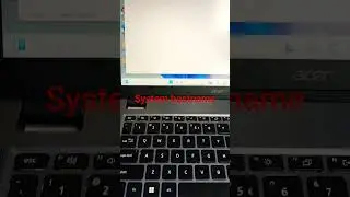 System hostname #hostname #system #laptop #computer