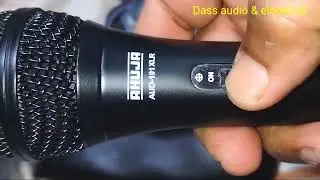 AHUJA AUD-101XLR Microphone 🎤 Unboxing & Review || Ahuja Microphone AUD-101XLR Review & Price