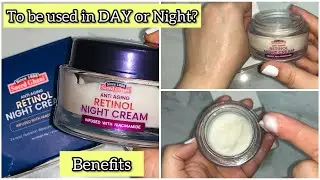 Anti-aging Retinol night cream by Saeed Ghani || How to use || Honest Review