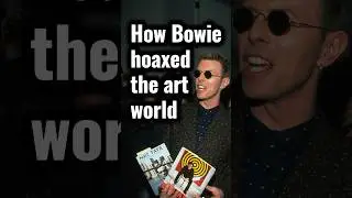 David Bowie HOAXED the art world with a FAKE artist called Nat Tate! 🎭 #davidbowie #bowie #nattate