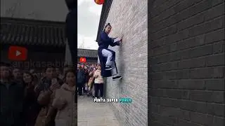 Qinggong Nempel di Dinding? Ini Fakta Sebenarnya!#faktaunik #qinggong #shortsviral