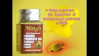 Ming's Evening Primrose Oil Softgel Capsule Food Supplement TVC 2011 15s