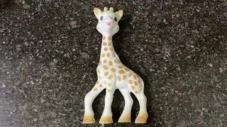 Sophie La Girafe Review(Best Teether for your baby)100%natural rubber made teether toy